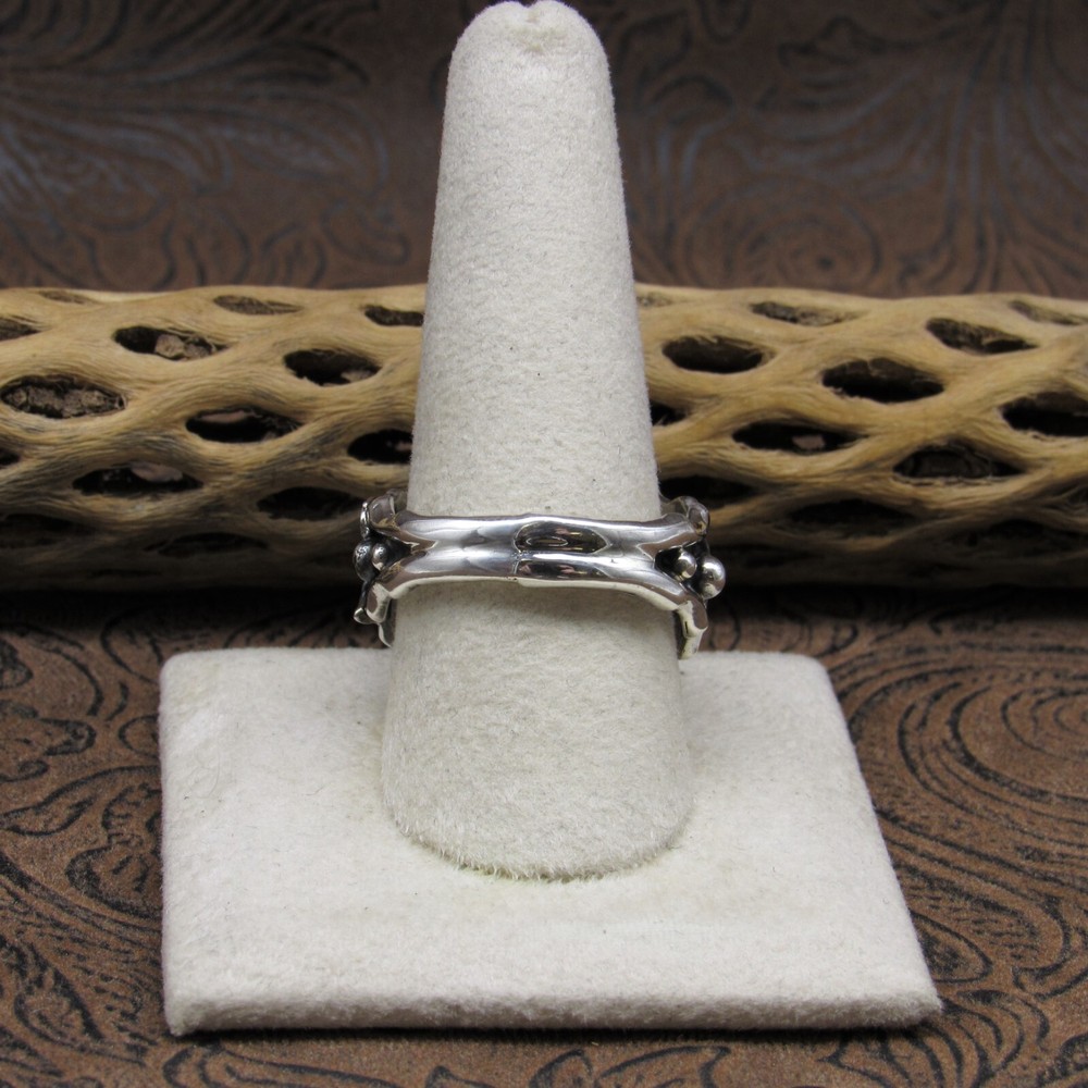 Sterling Silver Horse Ring Size 12+