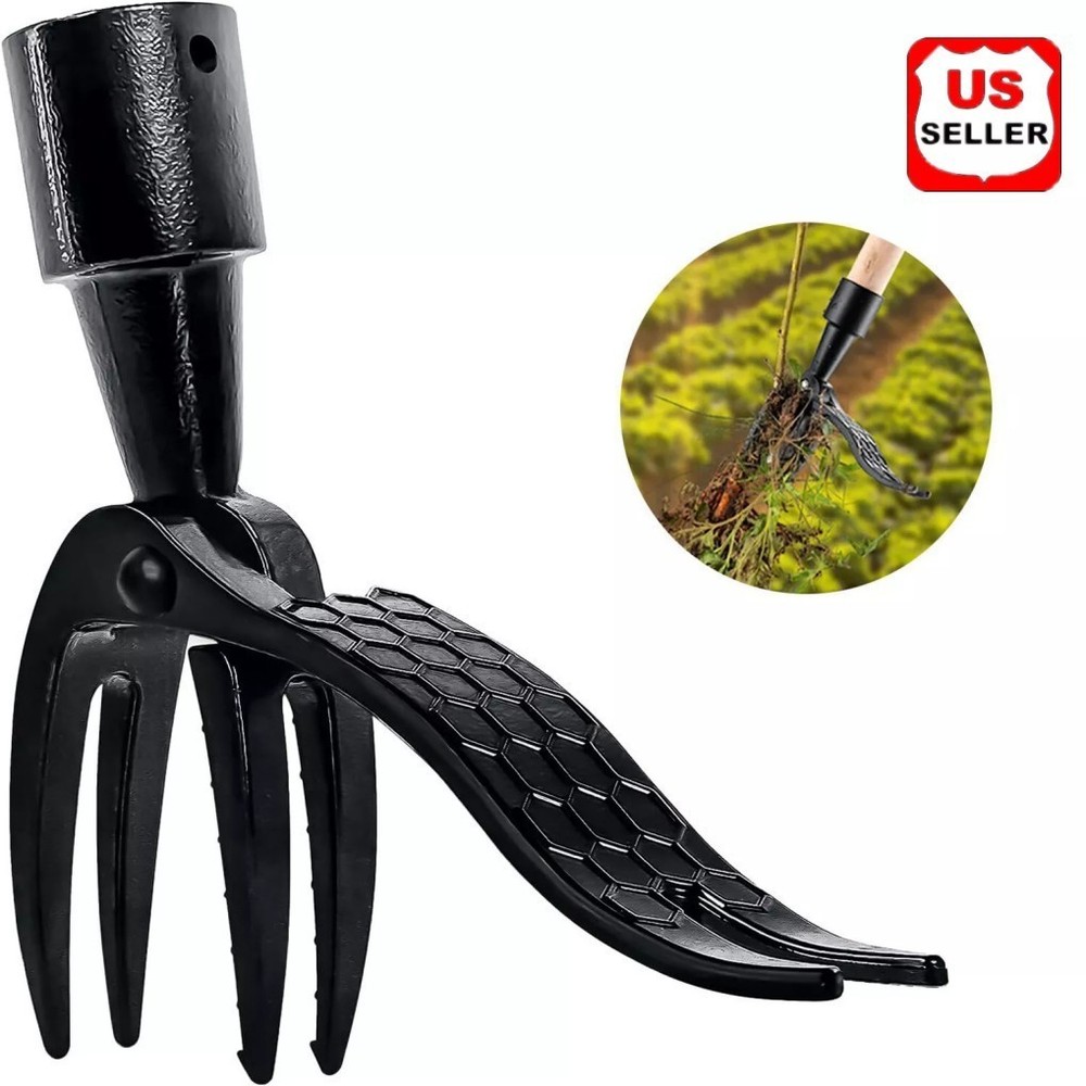 Stand Up Weed Tool-Weeder Puller Handle Claw Garden Outdoor Root Remover Killer