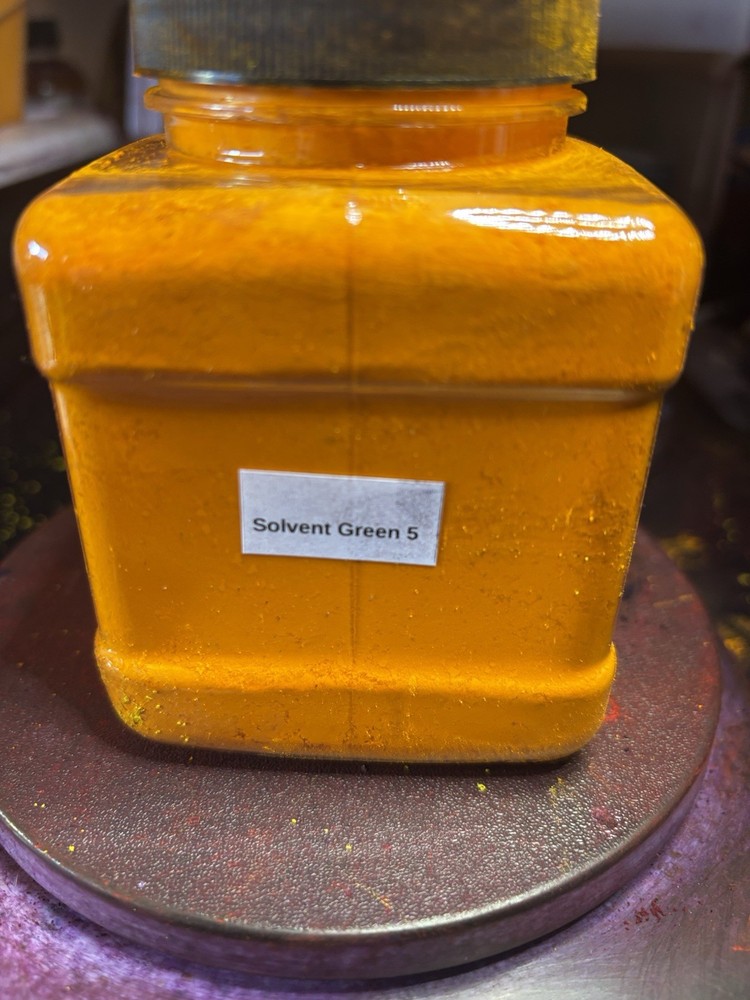 Solvent Green 5 (fluorescent)  125 Grams