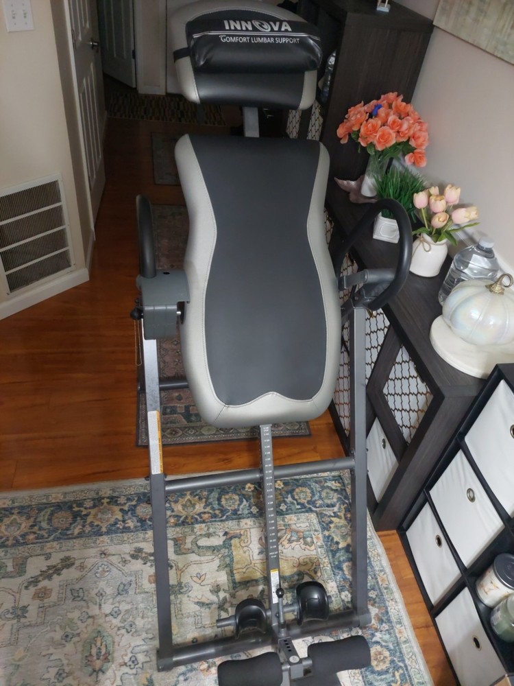 Adjustable Inversion Table for Back Pain Relief Medical Mobility Teeter Chair