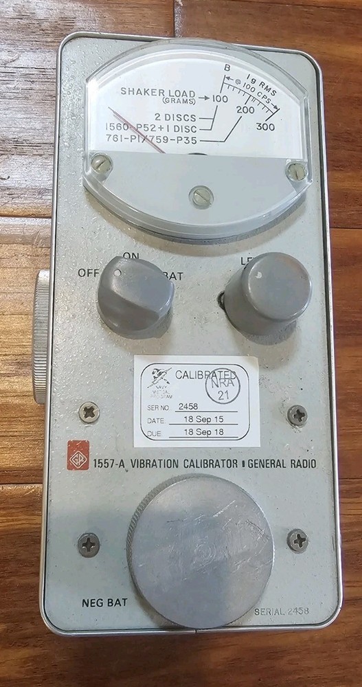 GenRad Type 1557A Vibration Calibrator