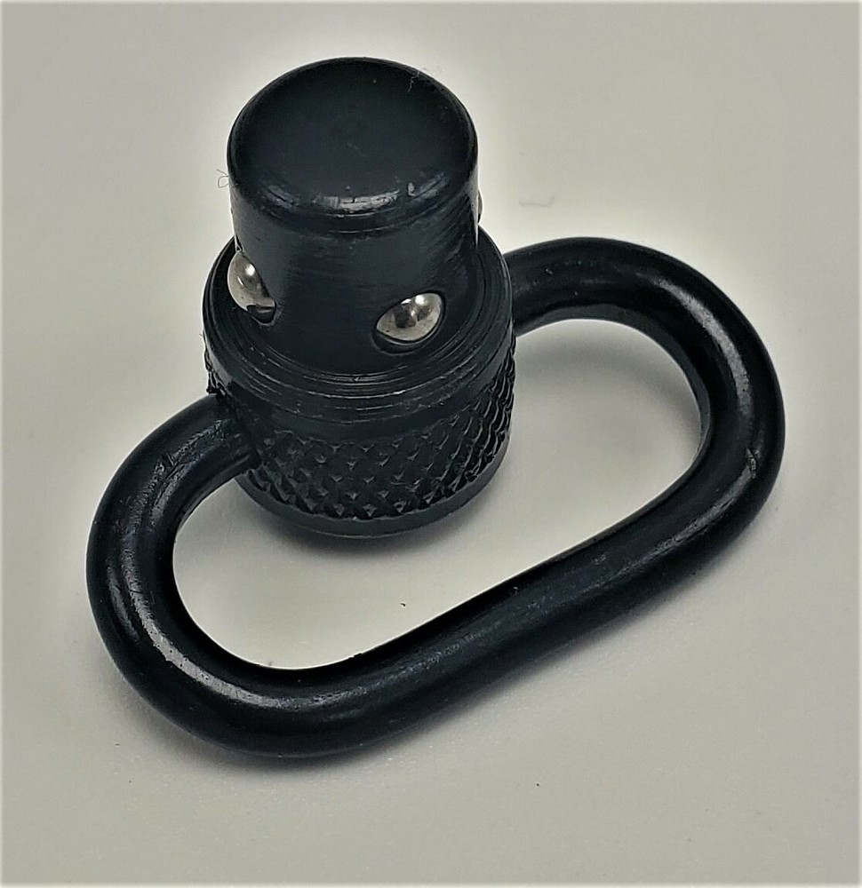 Quick Detach QD Sling Swivel / Heavy Duty Push Button, 1" Loop 2 Pack