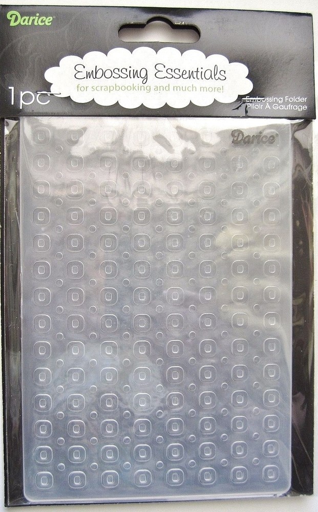 Circle Darice Embossing Folder 1215-60 NEW!
