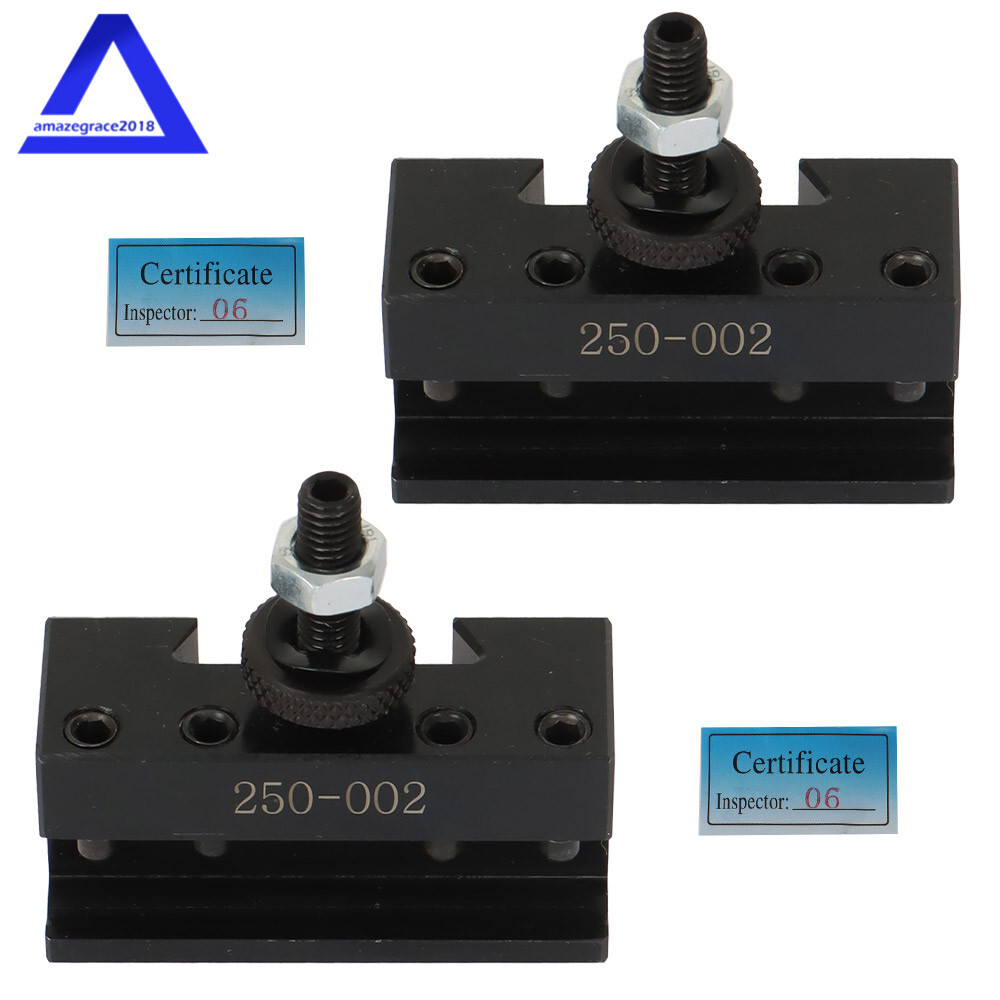 2× Quick Change Boring,Turning Tool Post Holder For Lathe OXA #2 250-002 New