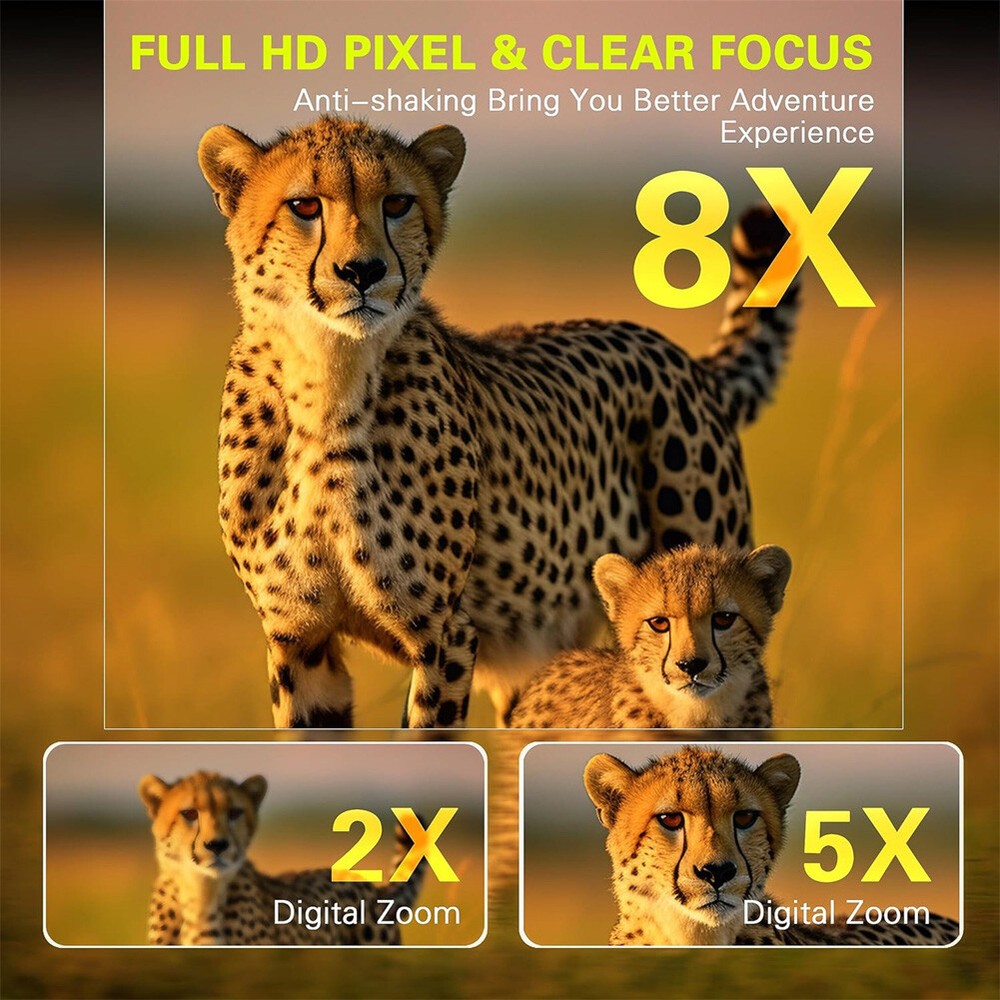 4K Night Vision Goggles Infrared Digital Binoculars with 3.2'' HD Screen