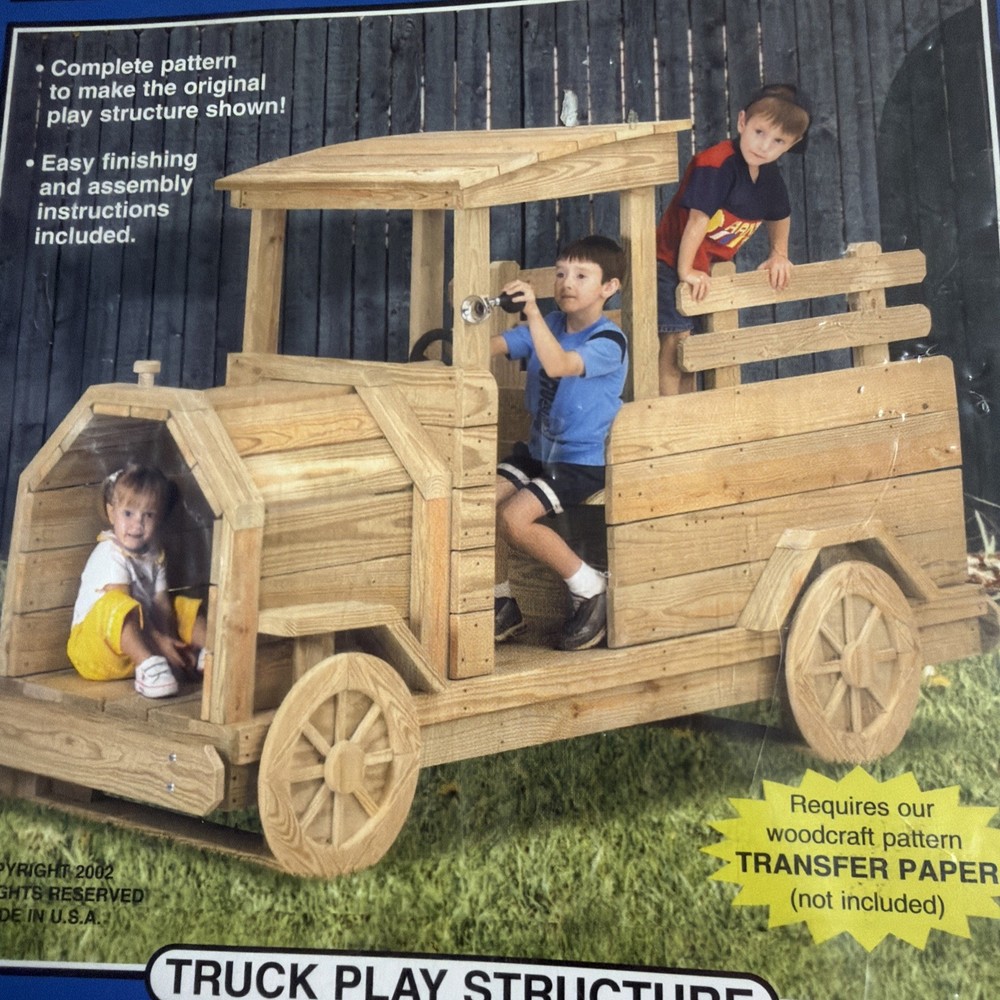 Full Size Wooden Truck Pattern