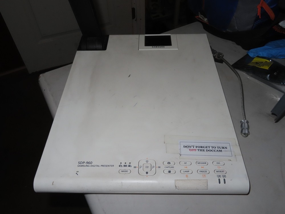 Samsung Model SDP-960 HD Document Projector Visual Digital Presenter *NO ADAPTER