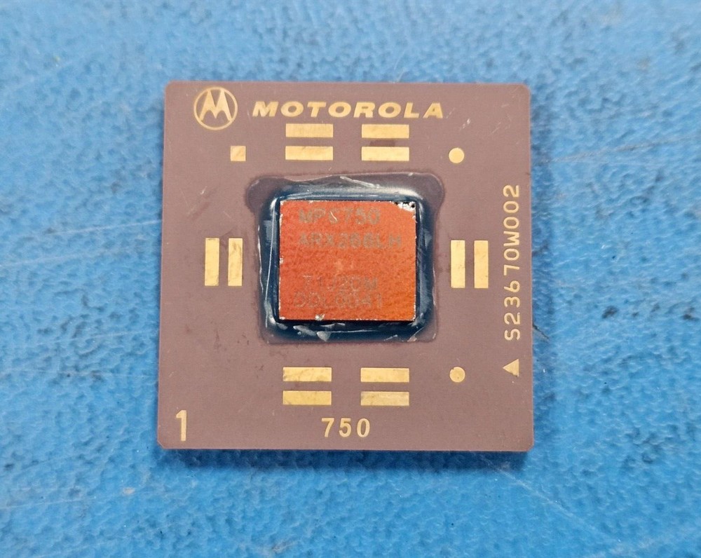 MPC750ARX266LH RISC Microprocessor, 32-Bit, 266MHz, CMOS, CBGA255
