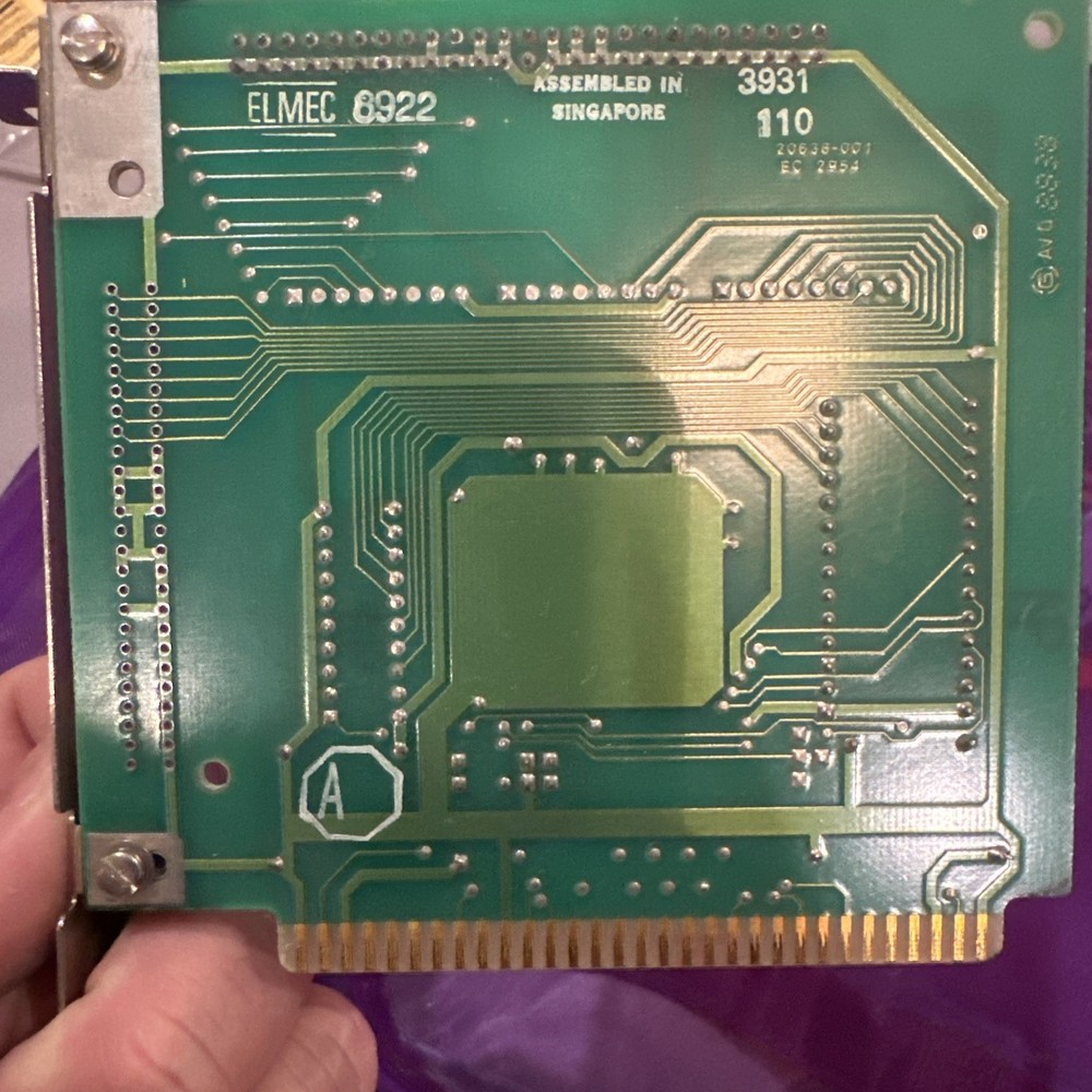 Vintage Seagate Drive Controller Card untested. As Is