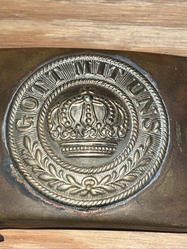 ww1 german belt buckles original