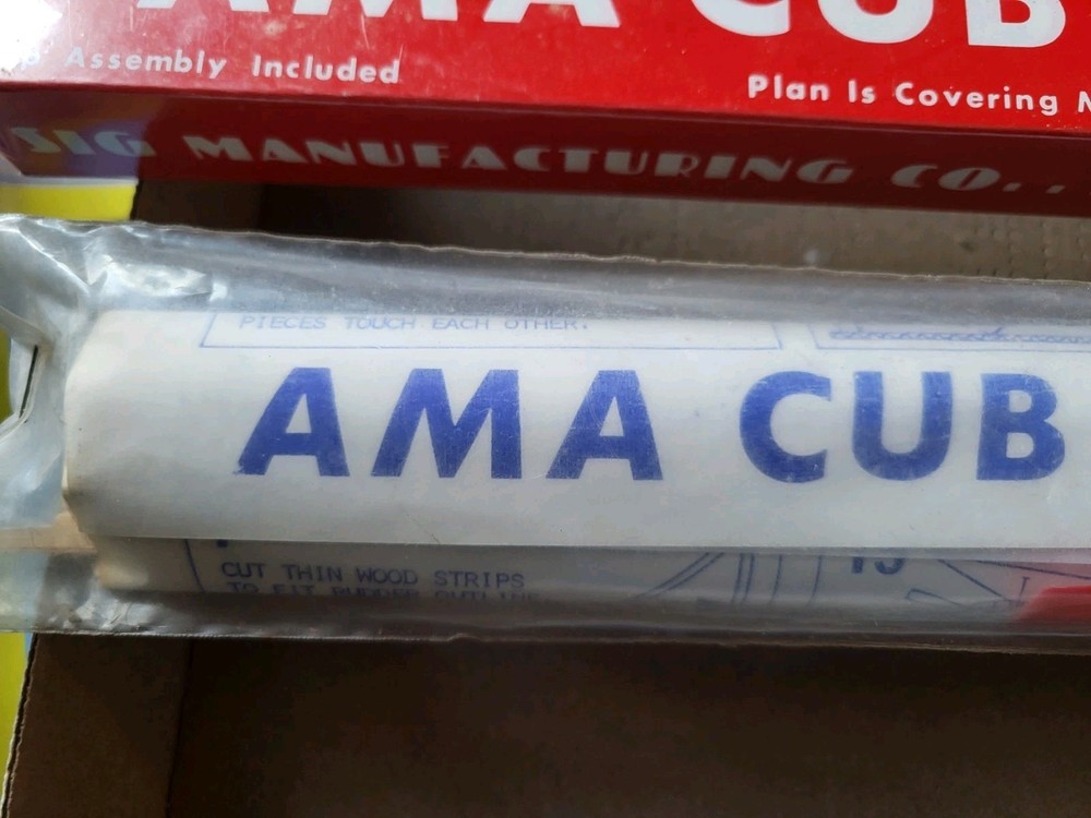 SIG AMA CUB (2) RUBBER-POWERED AIRPLANES KIT FF-5