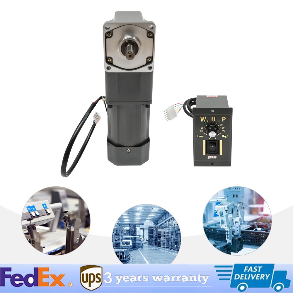 30k Electric Variable Speed Controller 90�� Right Angle Output Reduction Motor