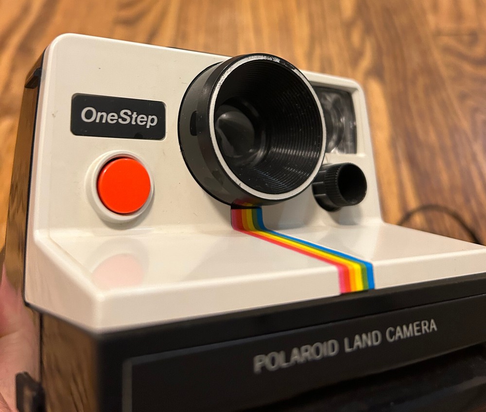 Polaroid One Step Rainbow Land Camera Vintage | Untested | VERY CLEAN