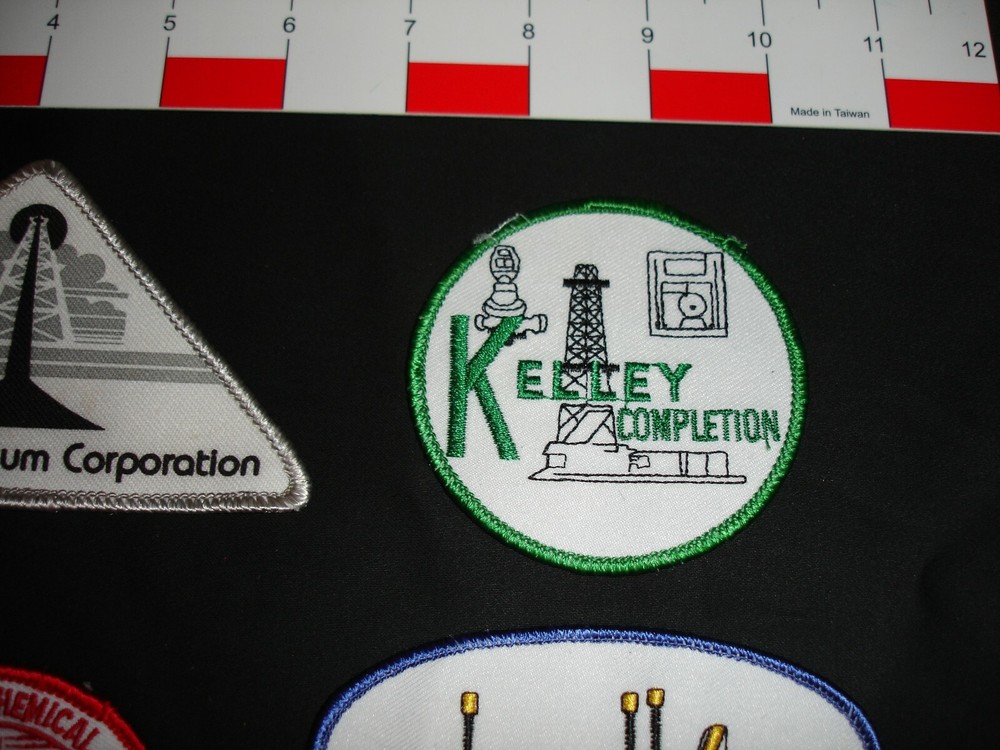 Gas and Oil related vintage patch collection
