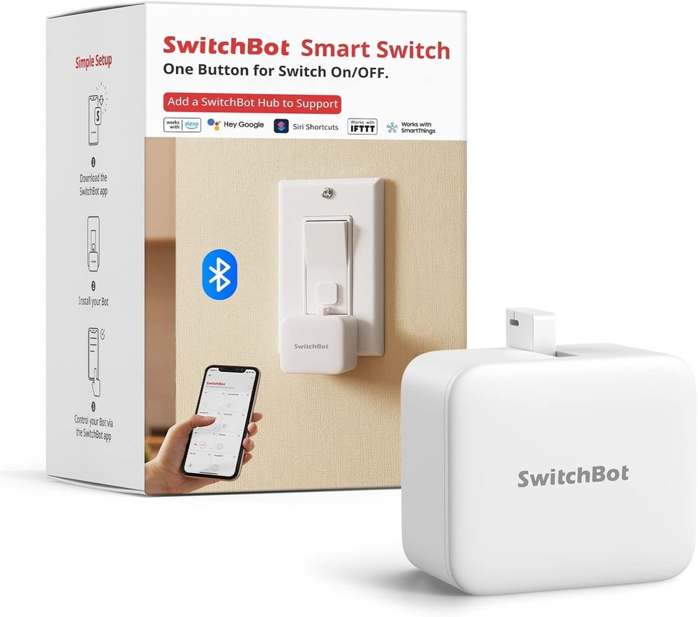 Voice-Controlled Smart Switch Adapter – Easy Bluetooth App Timer Included