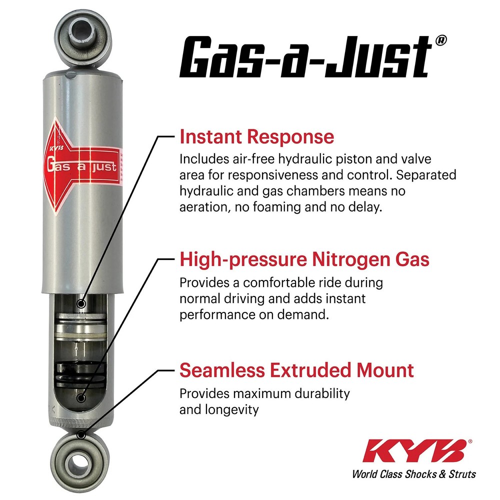 KYB KG4537 Front Gas-a-Just Shock