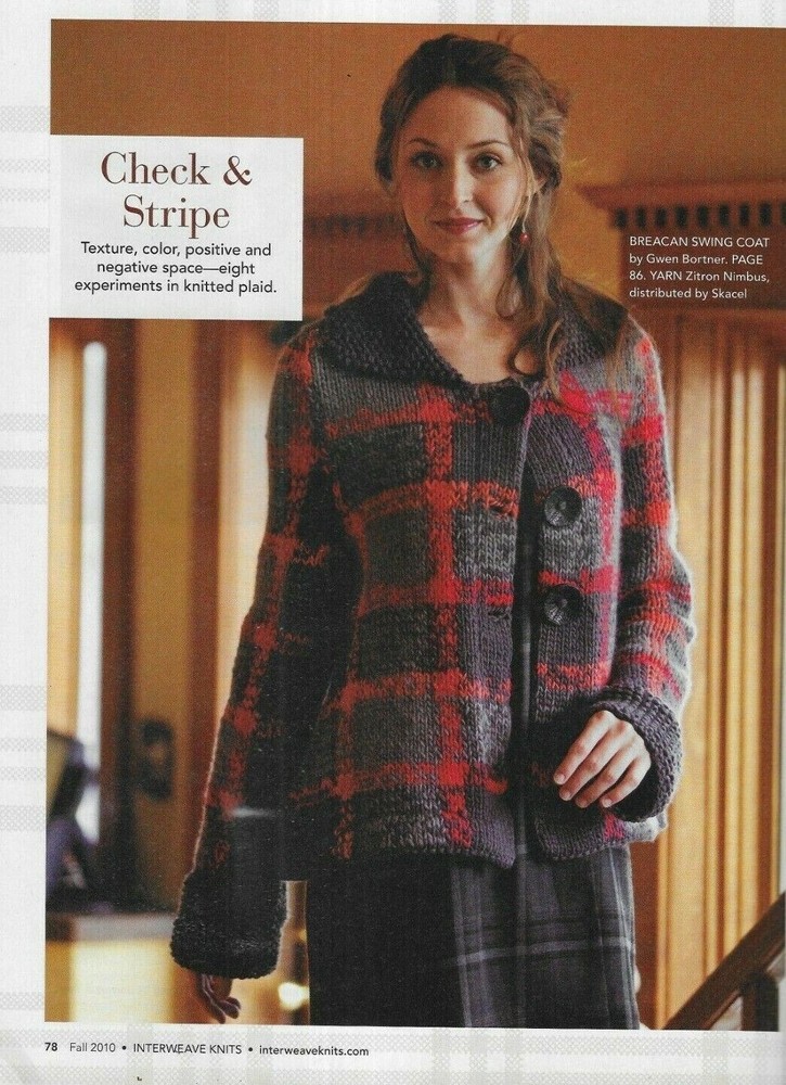 Interweave Knits Magazine Fall 2010 Heritage Techniques Easy Care Wools