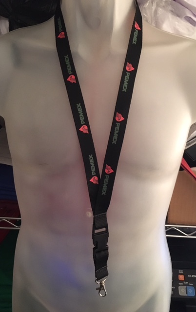 pemex lanyard decal sticker mexico