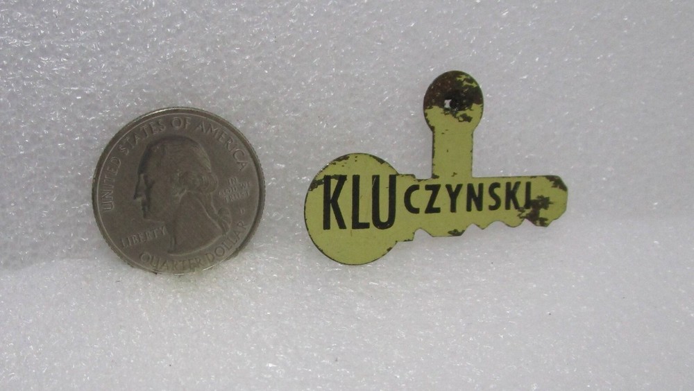 John C. Kluczynski Tab Button Pin