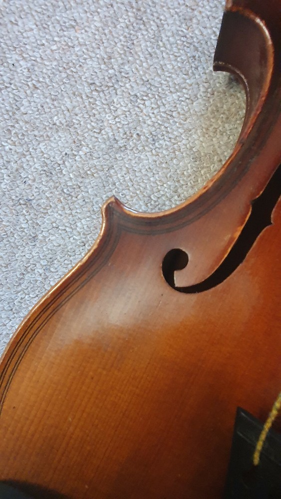 Nice old 4/4 Maggini Violin violon nicely flamed, needs some service
