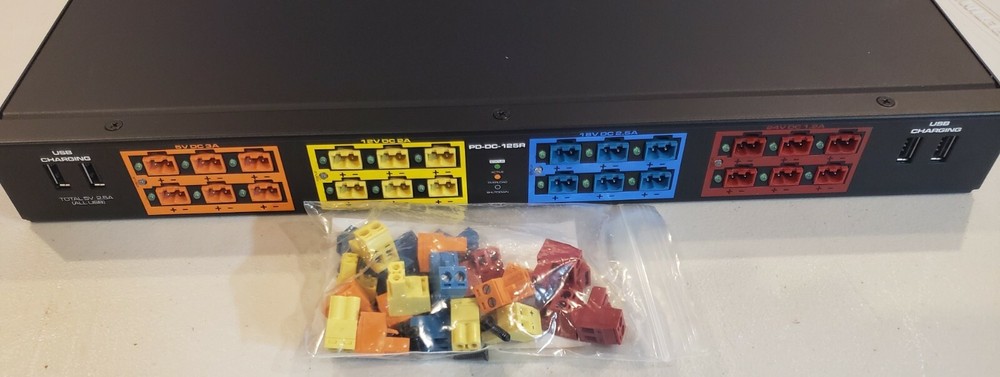 Middle Atlantic PD-DC-125R 125W Multi-Mount Universal DC Power Distribution