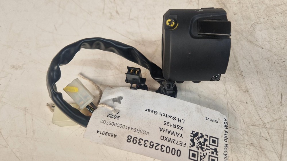 YAMAHA XSR125 2022 LEFT SIDE SWITCH GEAR