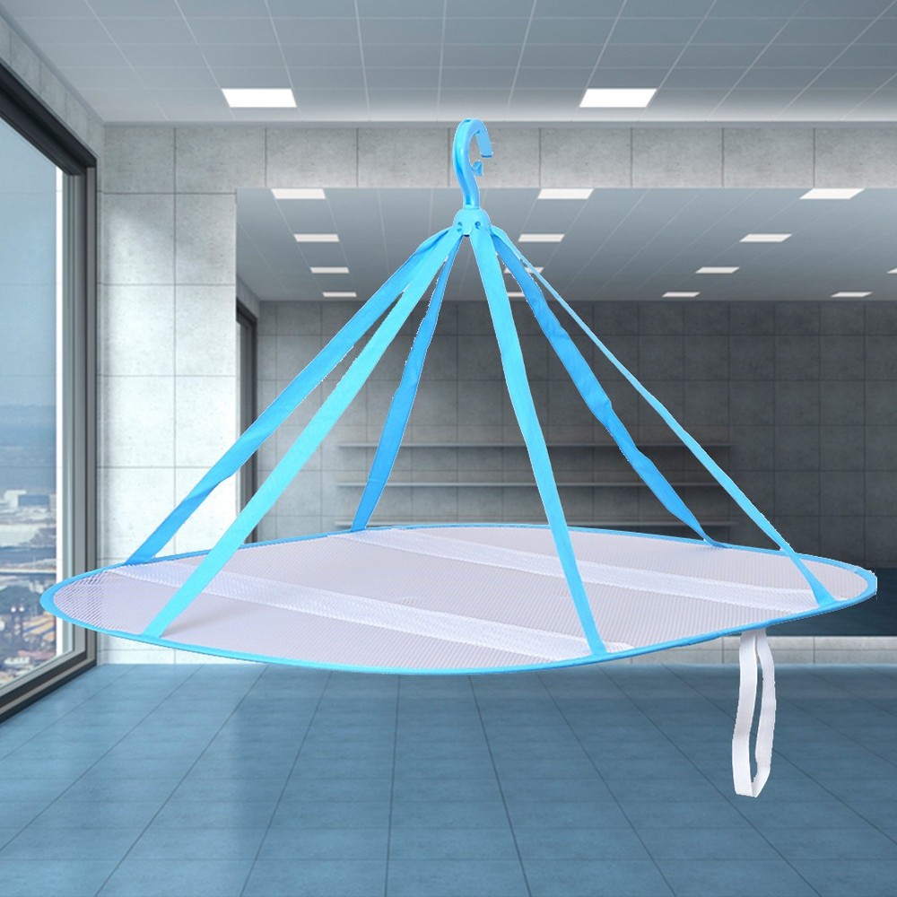 Foldable Drying Rack Clothing Net for Sweaters Hanging Folding Clothes