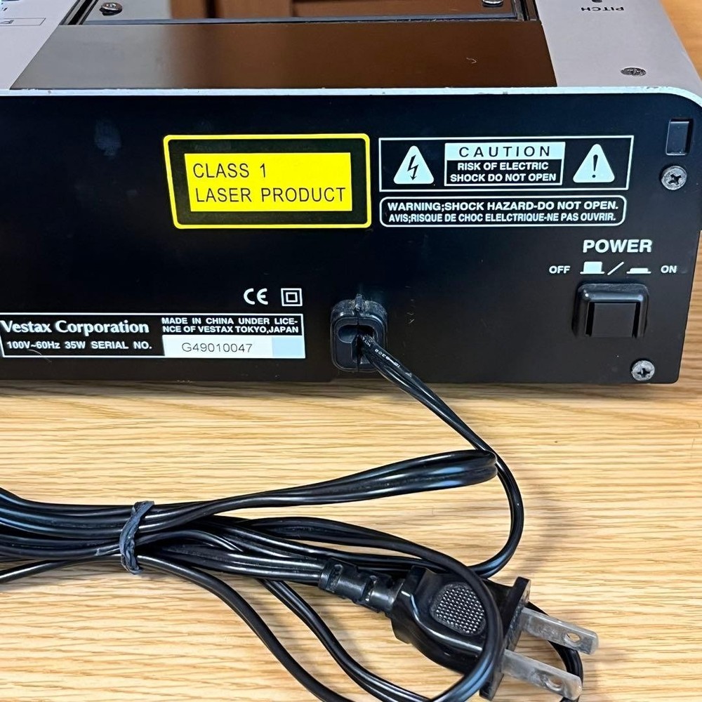 Vestax CDX-16 Dual CD Player Junk