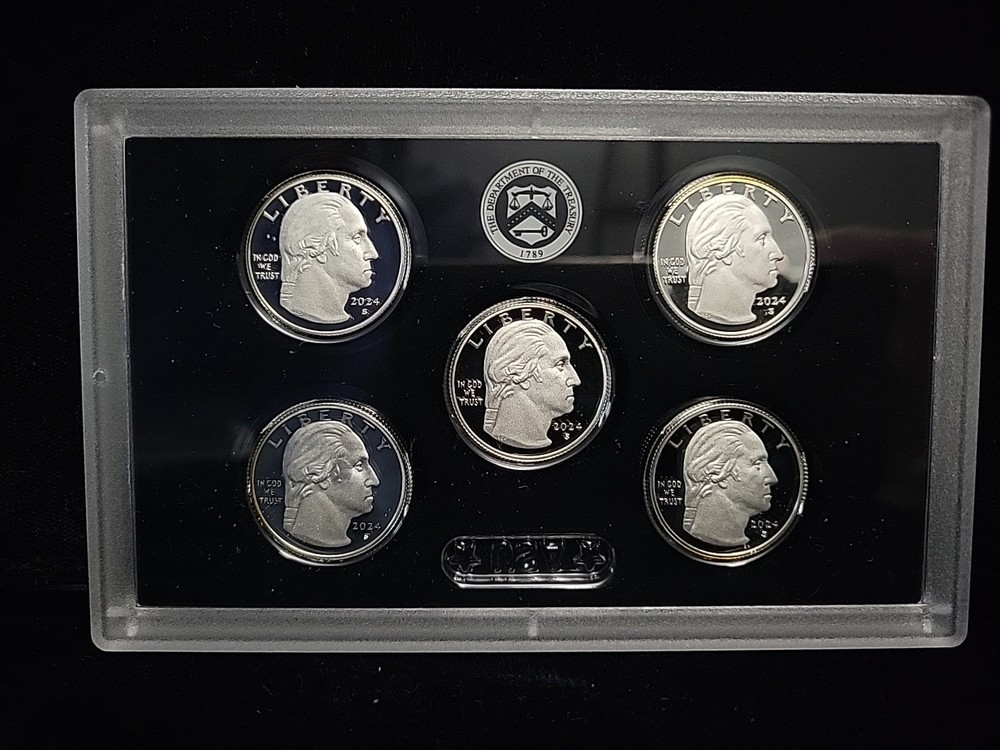 2024 US Mint Silver Proof Set | OGP Box & COA | See Pics
