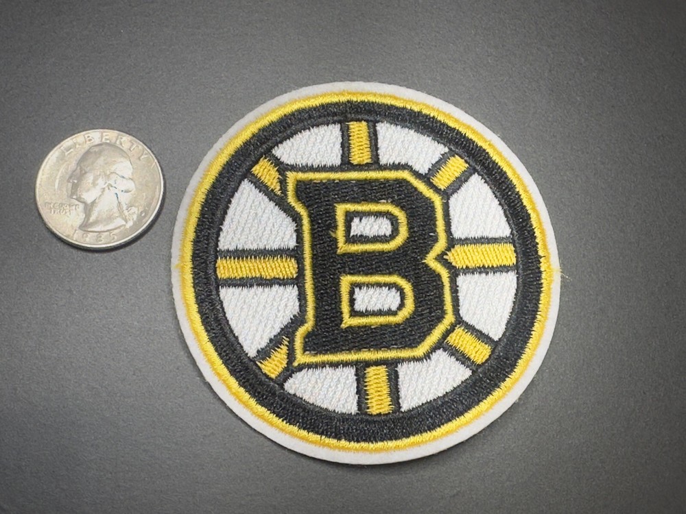 Boston Bruins Iron On Embroidered Patch