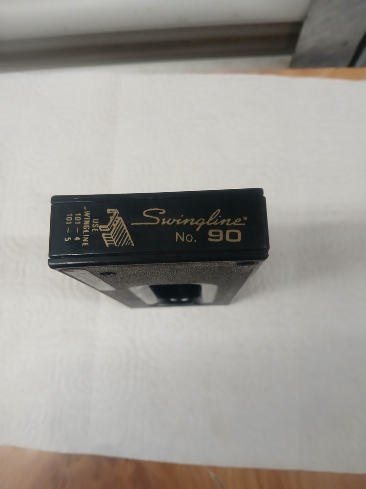 Vintage Swingline No. 90 Stapler.. Works... Compact...