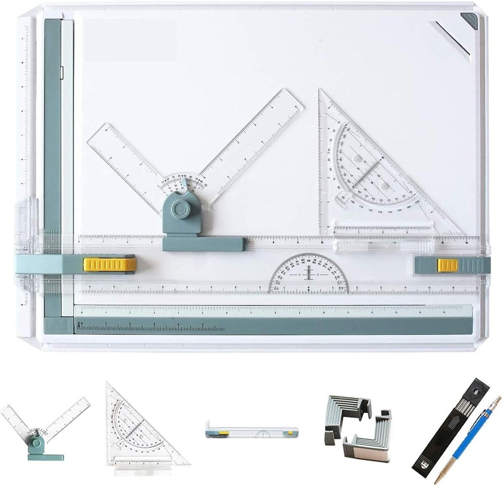 A3 Multifunctional Drawing Board with Parallel Motion & Adjustable Angle