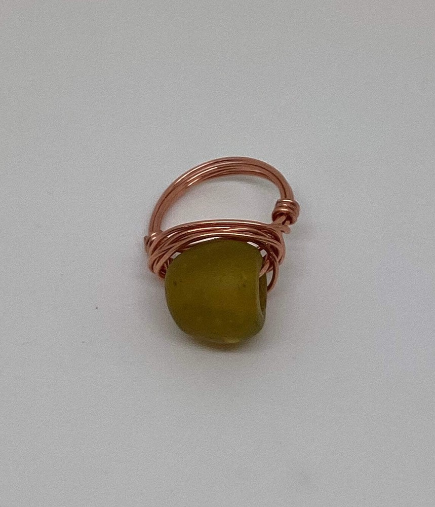 Copper wrapped rings