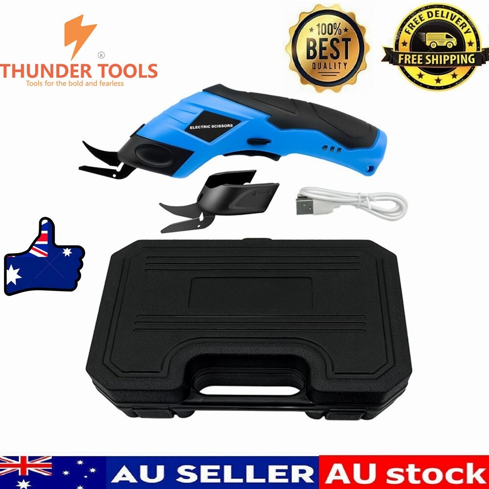 Thunder Tools Handheld Electric Cloth Cutter Portable Fabric Cutting Machine