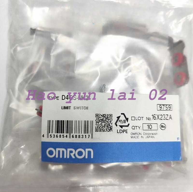 10PCS New For Omron Limit Switch D4GS-NK2