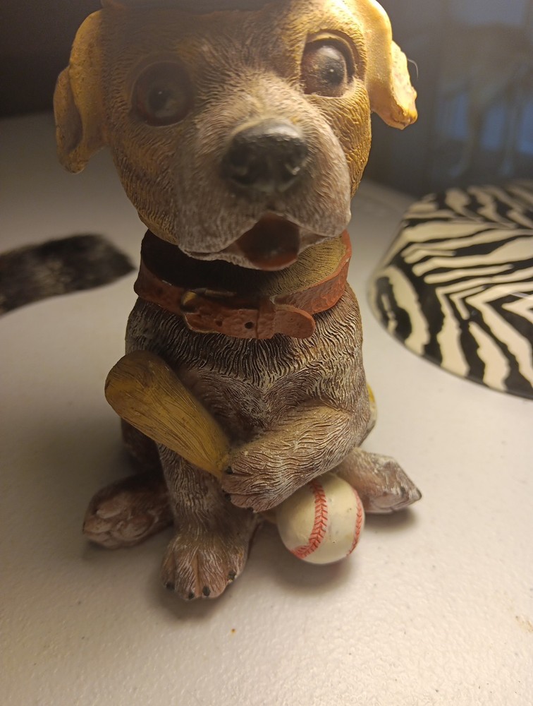 Bobble Head Baseball Dog