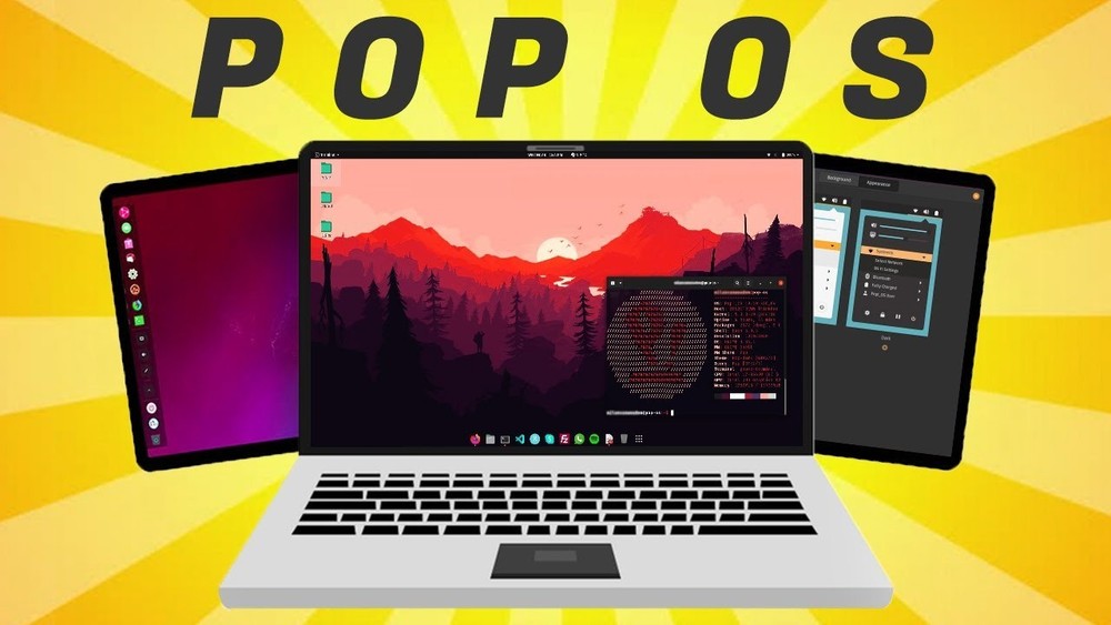 Pop!_OS 24.04 Bootable DVD Live Install Gaming Linux Fast NVIDIA AMD (64 bit)