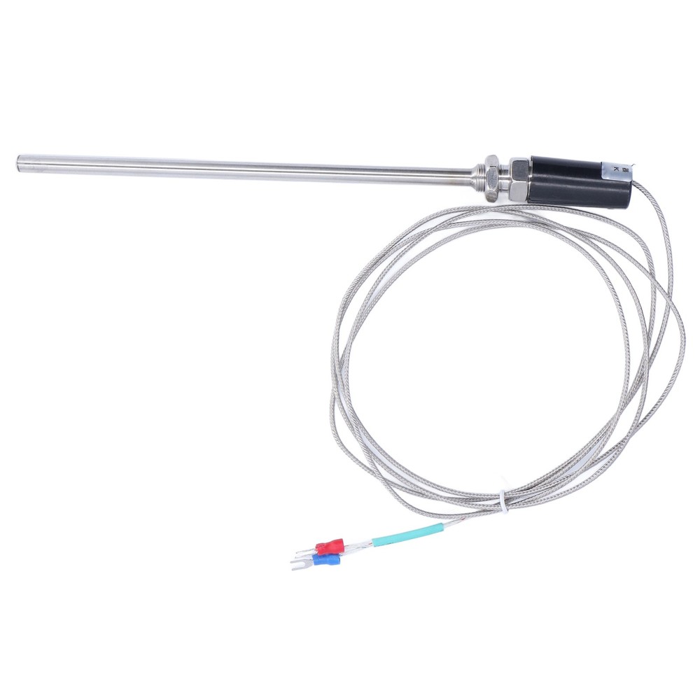 K Type Thermocouple 200mm Ground Thermocouple Sensor Shielded Wire Temp Sensor