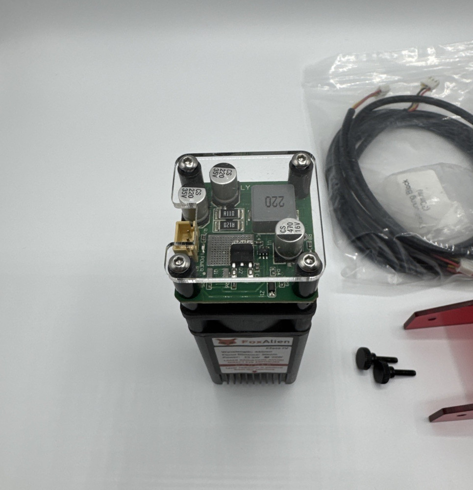 20W Fixed Focus Blue Laser Module Kit