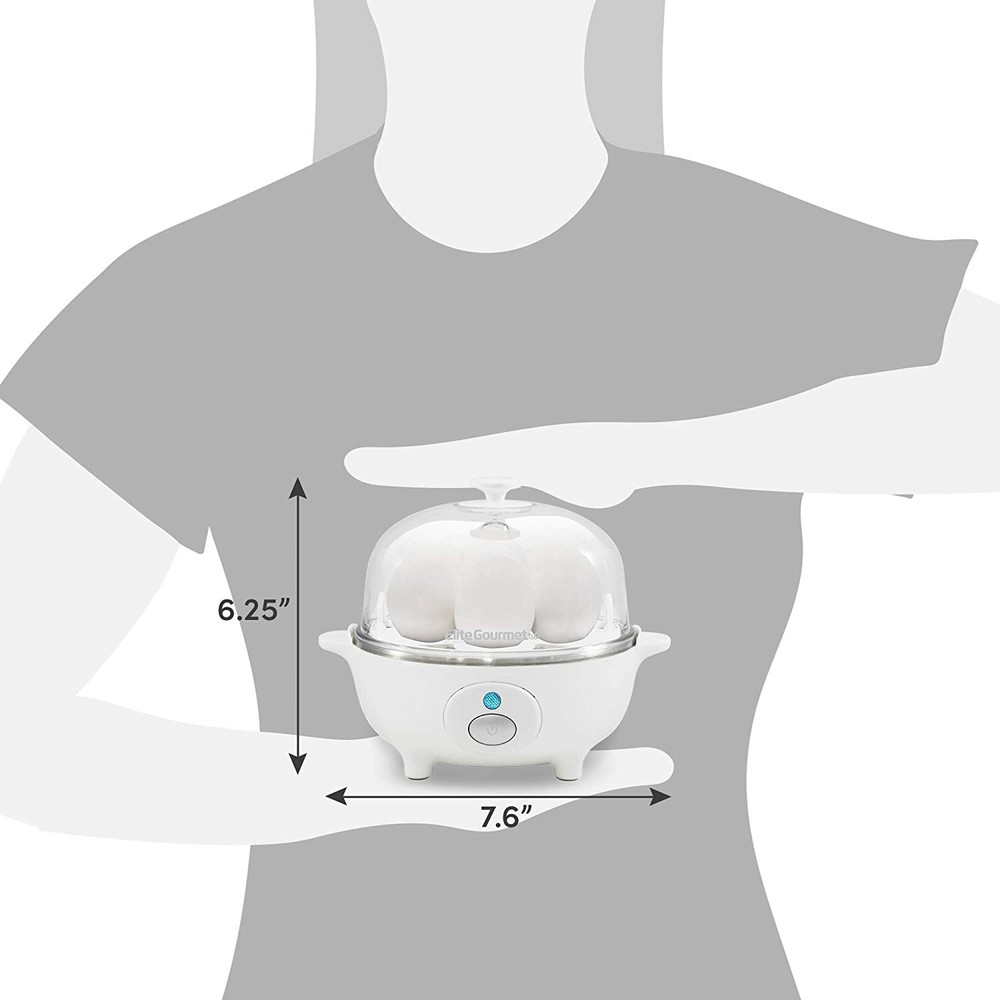 Easy Electric Poacher, Omelet Eggs & Soft, Medium Boiled