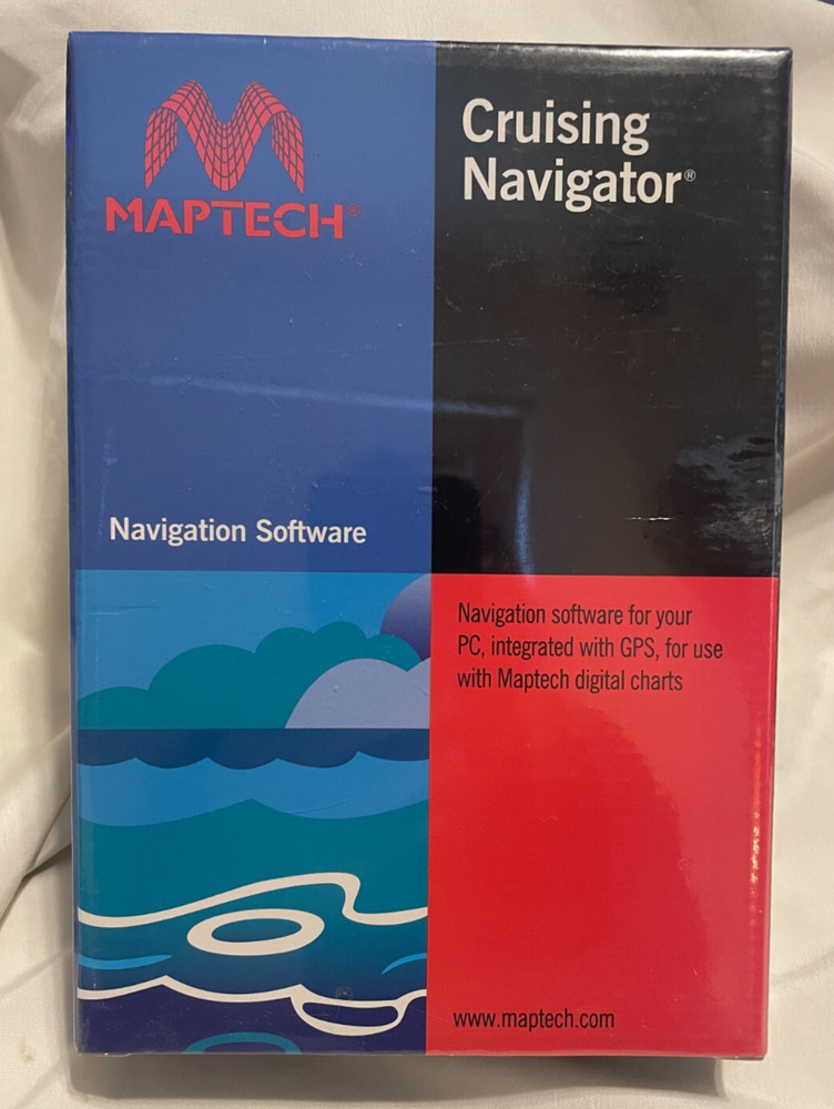 Maptech Cruising Navigator Navigation Software - Factory Sealed