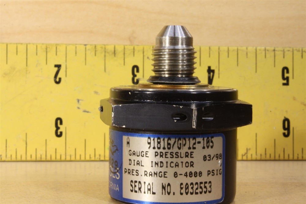 Circle Seal Controls GP12-105 Pressure Indicator