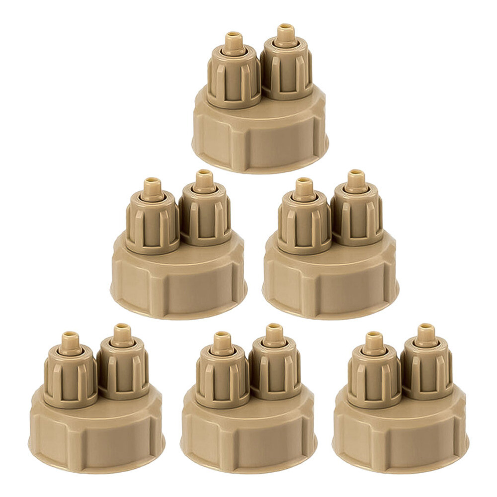6 Pcs Diffuser Air Plants Generator Bottle Cap DIY Reactor Carbon Dioxide