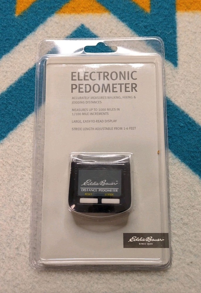 NEW Eddie Bauer Electronic Pedometer NEW