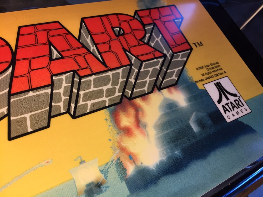 Rampart Arcade Marquee 26" x 8"
