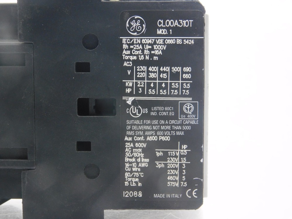 General electric CL00A310T