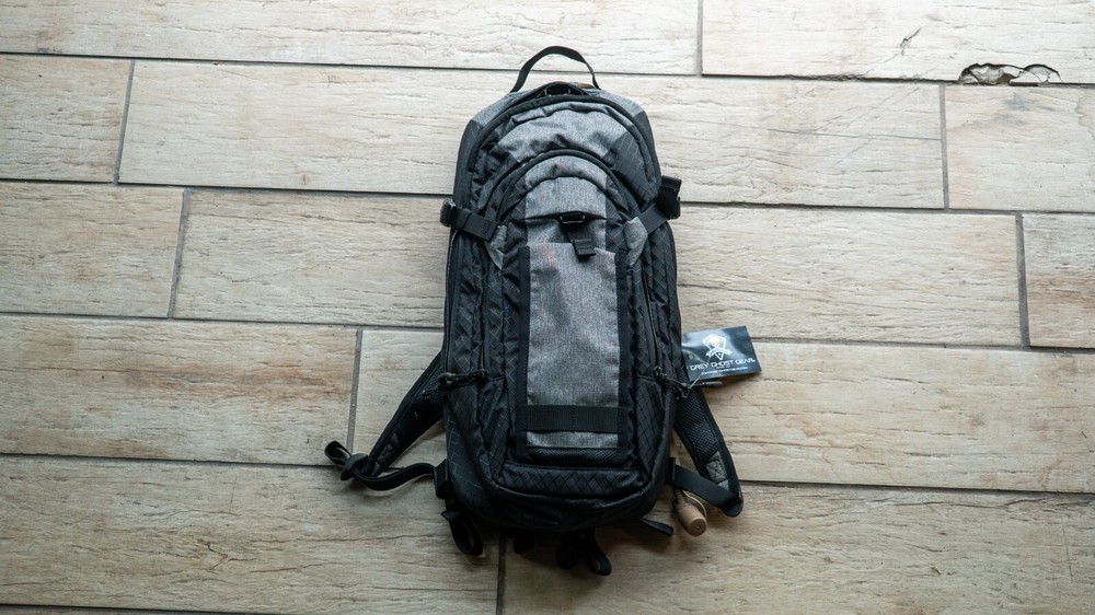 Grey Ghost Gear TQ Hydration Pack - Black/Grey Heather