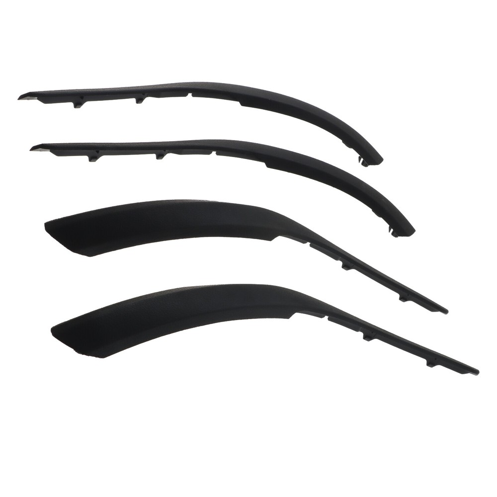4x Black Interior Door Inner Panel Handle Pull Trim Cover for BMW X1 2009-15