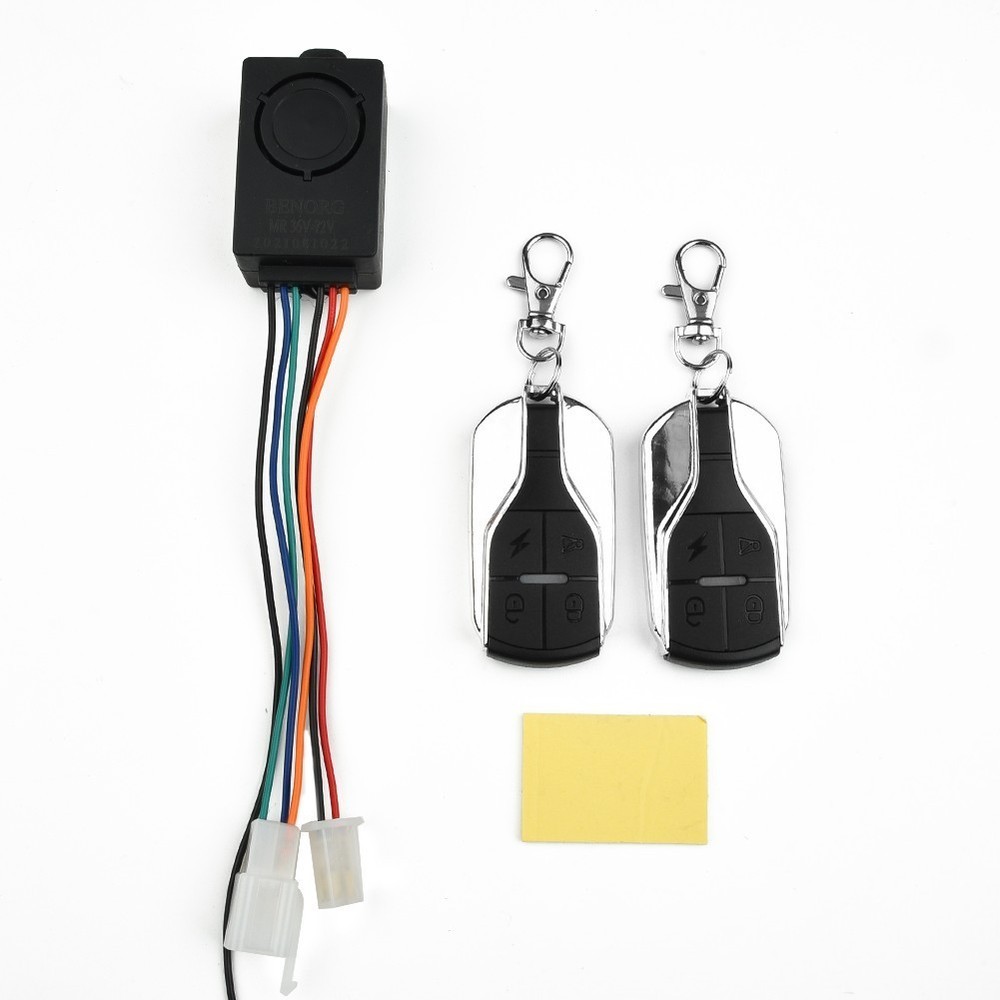 Wireless Remote Control Lock Alarm for Enhanced Electric Vehicle Security