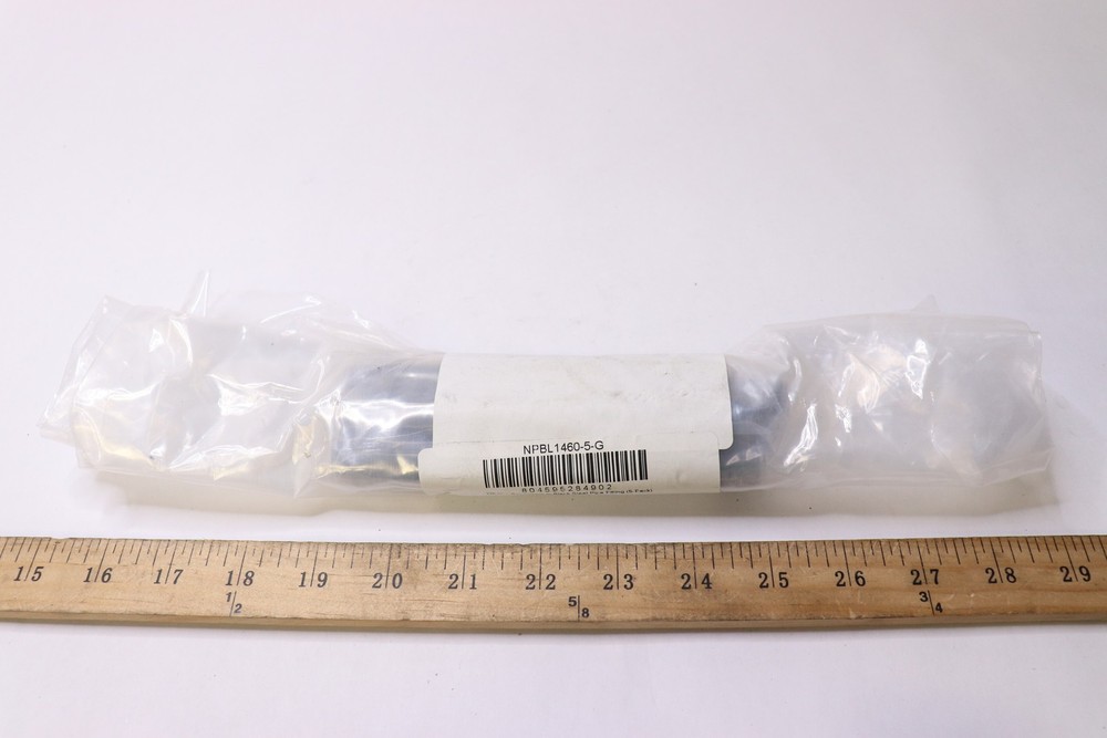 (5-Pk) Threaded Both Ends Pipe Nipple Black 1/4" x 6"